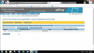 How To E File On Existing Child Support Case
