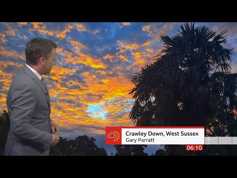 Weather images up to this morning (UK) - BBC - 13th July 2022