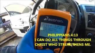 FIX CODE P2004 & P2017 W/ WD40 & CARB CLEANER 2009 DODGE AVENGER INTAKE MANIFOLD RUNNERS STUCK OPEN