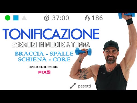Tonificazione! Allenamento Completo per Braccia, Spalle e Addominali!