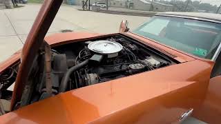 1972 Chevrolet Corvette Convertible Open Walk Around