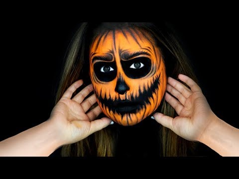 Creepy Jack-O-Lantern Halloween Makeup Tutorial | FLOATING HEAD!! | 31 Days of Halloween