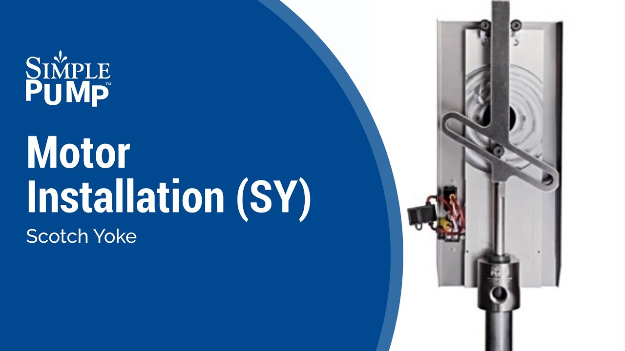 Simple Pump: Motor Installation (SY)