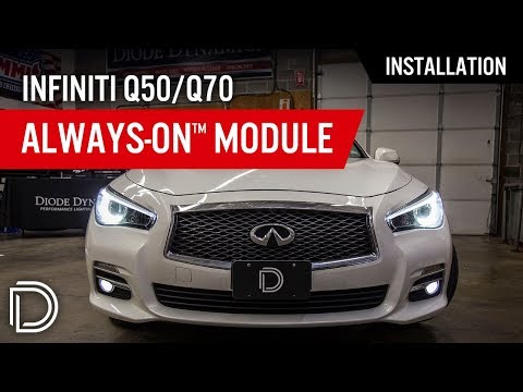 How to Install Always-On™ Module for Infiniti Q50/Q70 by Diode Dynamics