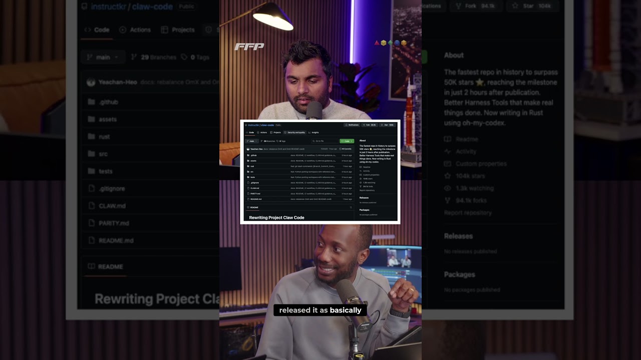 AI Code Leak Goes Viral, Sparks GitHub Frenzy #shorts