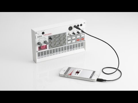 Korg Volca Sample Using AudioPocket (Apple iOS)
