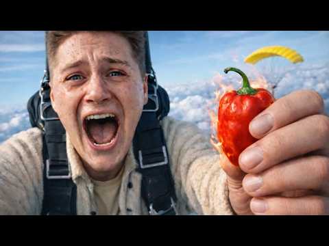 Sõin Langevarjuhüppe Ajal Maailma Vürtsikamat Chillit