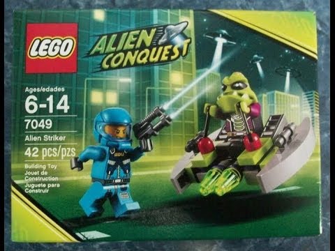 Vidéo LEGO Alien Conquest 7049 : Le tireur d'élite alien