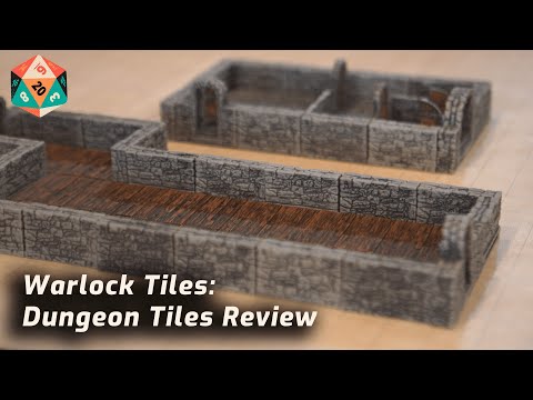 Warlock Tiles Review: WizKid Dungeon Tiles I