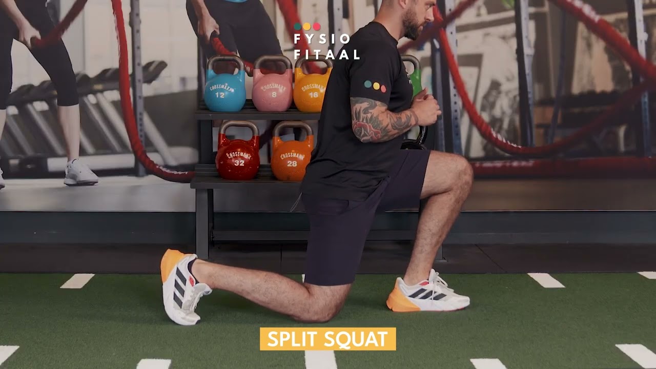 Video thumbnail: Split Squat - instructional video