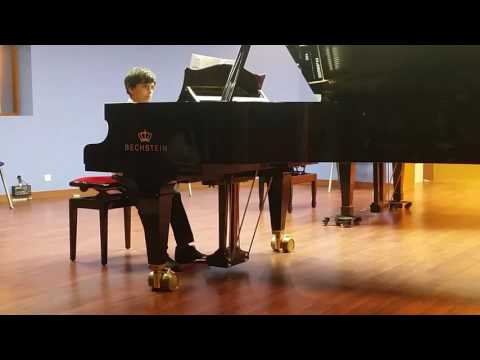 Concierto de piano en el Conservatorio de Música en Madrid a cargo de Andres Flores Muñoz