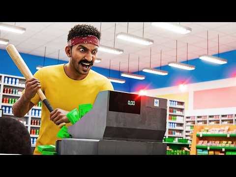 Robbing Every Store in GTA 5 Using RANDOM Cars!