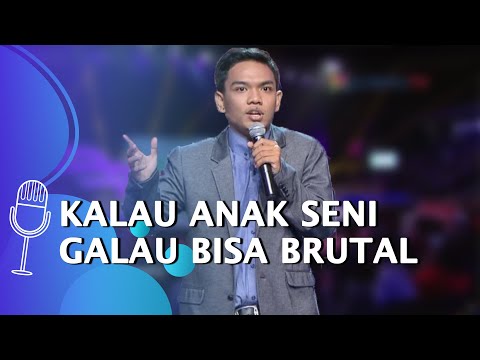 SUCI 4 - Stand Up Comedy Koji: Kalo Anak Seni Galau Bisa Lebih Brutal, Bawaannya Pengen...