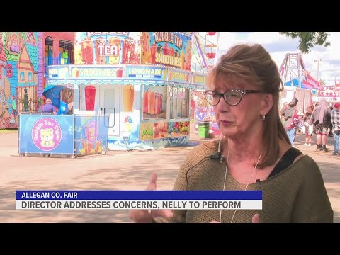 Following Nelly and parade cancellations, Allegan Co. Fair is 'trying to make it right'
