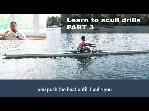 Most important sculling technique drills: reverse push forward (quickest catch prep w/o coach) thumbnail