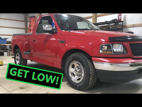 Lowering Matt's F-150 With 2" Drop Springs and Shackles
