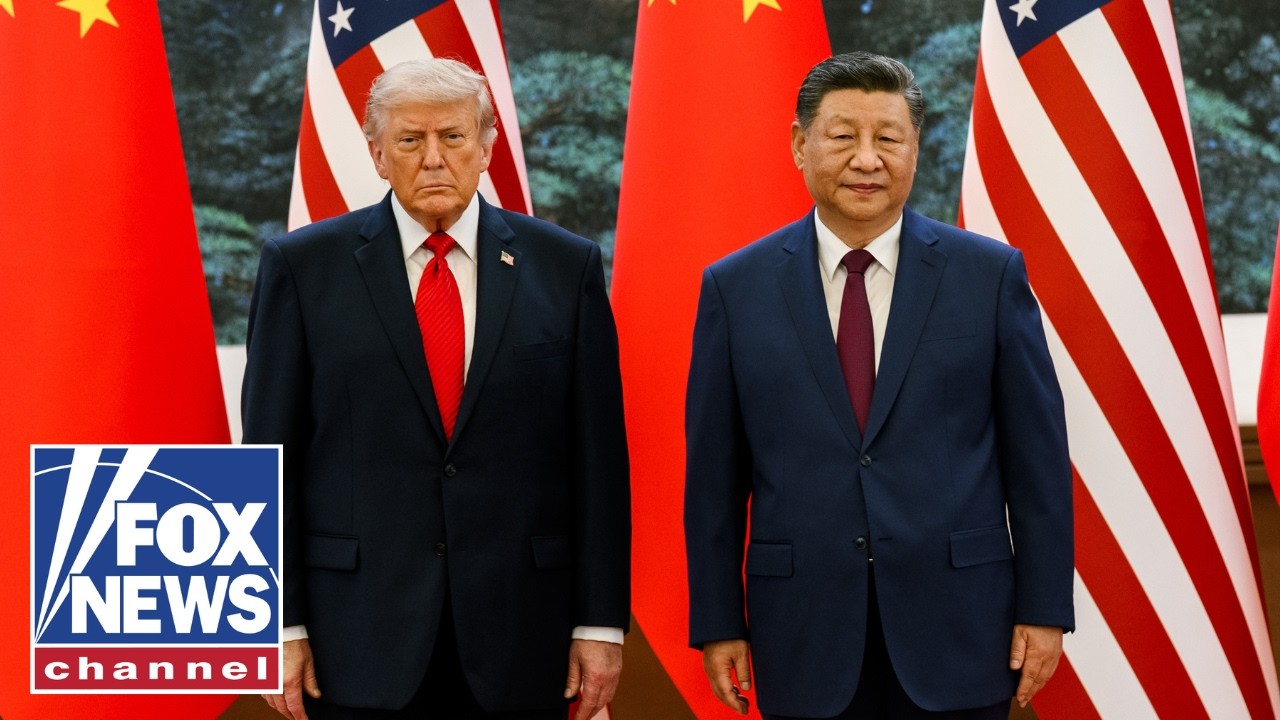 President Trump and President Xi Jinping meet in Zhongnanhai Garden