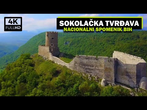 Kraljevska Tvrđava Sokolac Bihać | Medieval Town Sokolac near Bihac | 4K