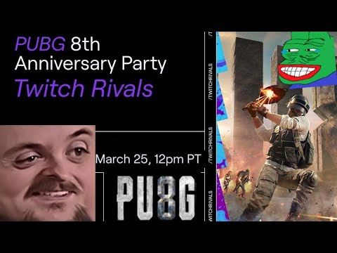 Forsen Plays Twitch Rivals' PUBG Tournament