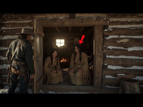 Cuando el vaquero volvió a casa, la chimenea humeaba... Lo que vio al abrir cambió su vida.