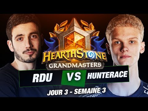 EUROPEAN GRANDMASTERS ► RDU VS HUNTERACE - JOUR 3 SEMAINE 3