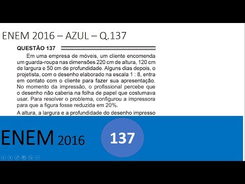ENEM 2016 - 137 - AZUL