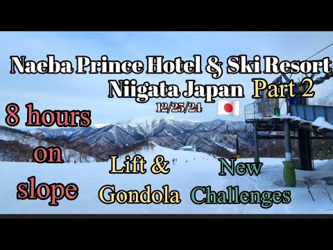 Naeba Ski Resort | Lift, Gondola, Restaurants| Gyro, a skier, tried snowboarding for the first time.