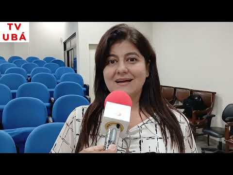 📍 Ubá/MG | TV UbáA vereadora Aline Moreira Melo conversou com a nossa equipe no final da reunião