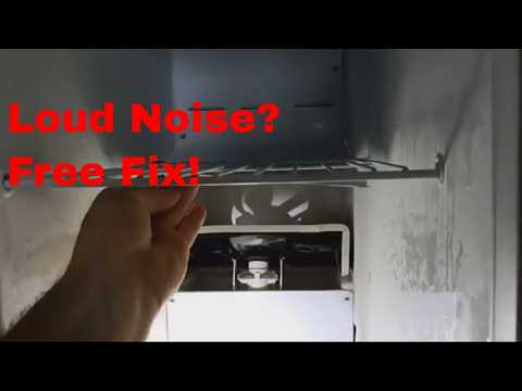 Loud Noise in Fridge/Freezer Fix Frigidaire Side By Side