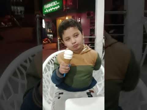 Haziq and Minsa enjoying ice cream 🍦🤤#icecreamlover #kids #shorts #shortsyoutube