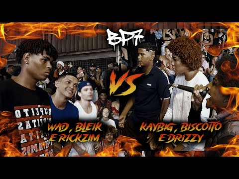 WAD, BLEIK E RICKZIM VS DRIZZY, BISCOITO E KAYBIG | 1º FASE | BP7 - 01