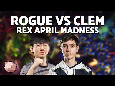 ROGUE vs CLEM | Rex April Madness (Bo5 ZvT) - StarCraft 2