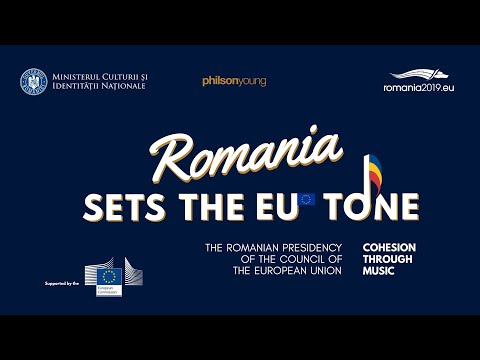 Flashmob Praga, Orchestra Simfonica Bucuresti, Romania Da Tonul Uniunii Europene