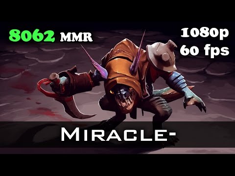 Miracle- Slark 8062 MMR Ranked Match Dota 2