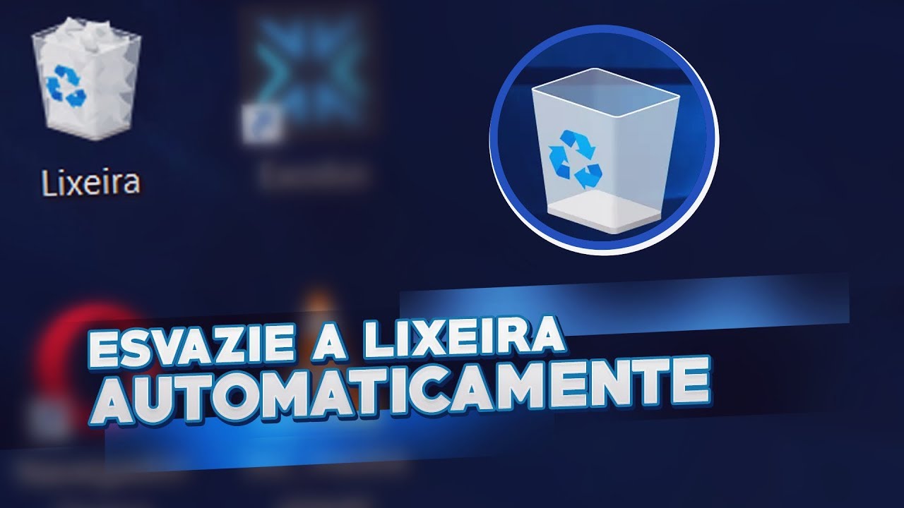 Como esvaziar a lixeira do Windows automaticamente