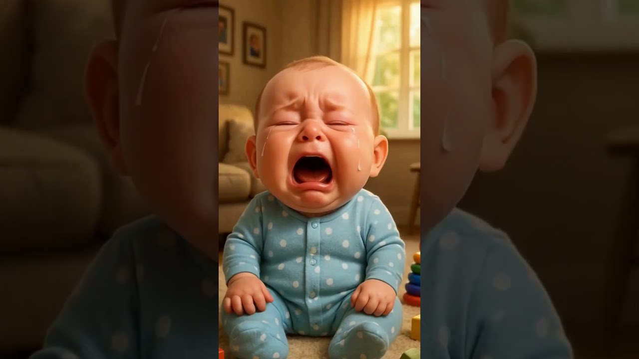 A Little Baby Is Crying for His Sadness | Baby Cry Video | Raising Little  #babybehavior #babycrying
