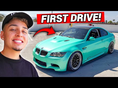Thumbnail for FIRST DRIVE IN MY BMW E92 M3! *My First Ever Car!* by BMW, Car, BMW E9