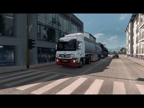 ETS2 (Italia DLC) Mercedes-Benz Actros MP3: Palermo (I) - Terni (I)