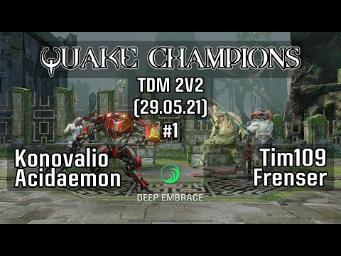 QC - Frenser & Tim109 VS Konovalio & Acidaemon - 2v2 TDM (29.05.21) - match 1