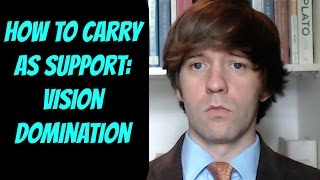 An In-depth Analysis of Vision Control -- How to Carry as Support -- League of Legends