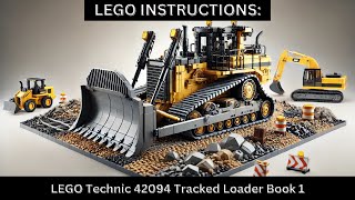 LEGO INSTRUCTIONS: Build the 42094 Tracked Loader! 🚜✨ (Step-by-Step Flip Through) Book 1