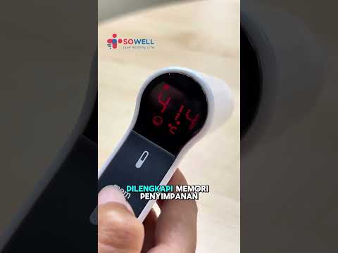 Gambar Sowell Termometer Infrared Tubuh 2 In 1 - Putih/Abu-Abu