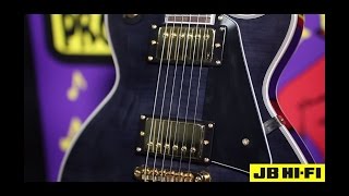 Video thumbnail for Platinum MPL-501TBK Transparent Black Electric Guitar @ JB Hi-Fi by JB Hi-Fi Official
