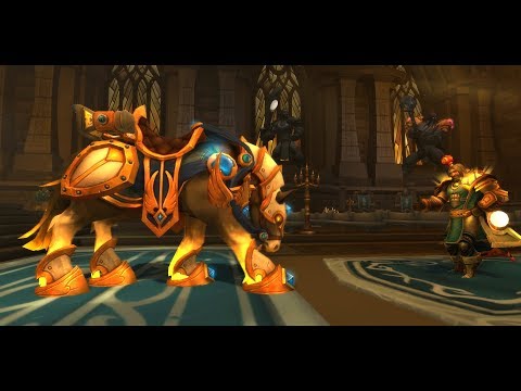 Paladin Class Mount and full Questline - Highlord's Charger | WoW Legion [Patch 7.2]