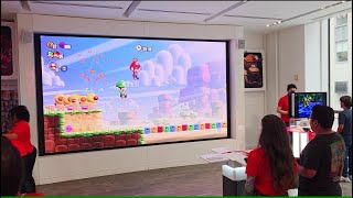 Nintendo NY Staff vs. Fans: Super Mario Bros. 40th Anniversary Challenge Event