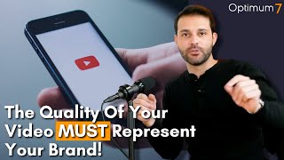The Quality Of Your Video MUST Represent Your Brand: How to Sell Products on Facebook Using Video