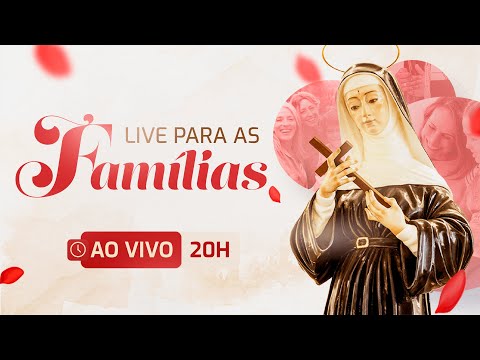 [AO VIVO] LIVE PARA AS FAMÍLIAS | SANTUÁRIO DE SANTA RITA DE CÁSSIA 20H 01/05/2024