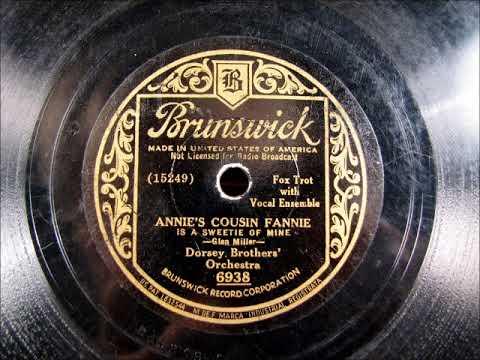 ANNIE'S COUSIN FANNIE by the Dorsey Brothers 1934