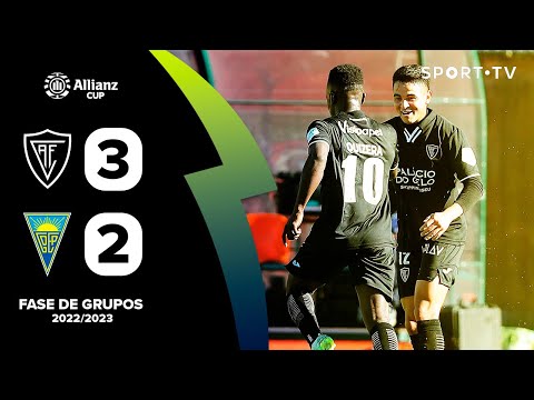 Resumo: Ac. Viseu 3-2 Estoril Praia - Allianz Cup | SPORT TV