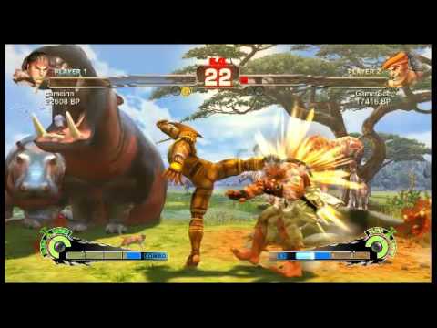 Daigo (Ryu) vs GamerBee (Adon) - 3 Matches (August 2010)